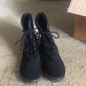 Black Combat Boots